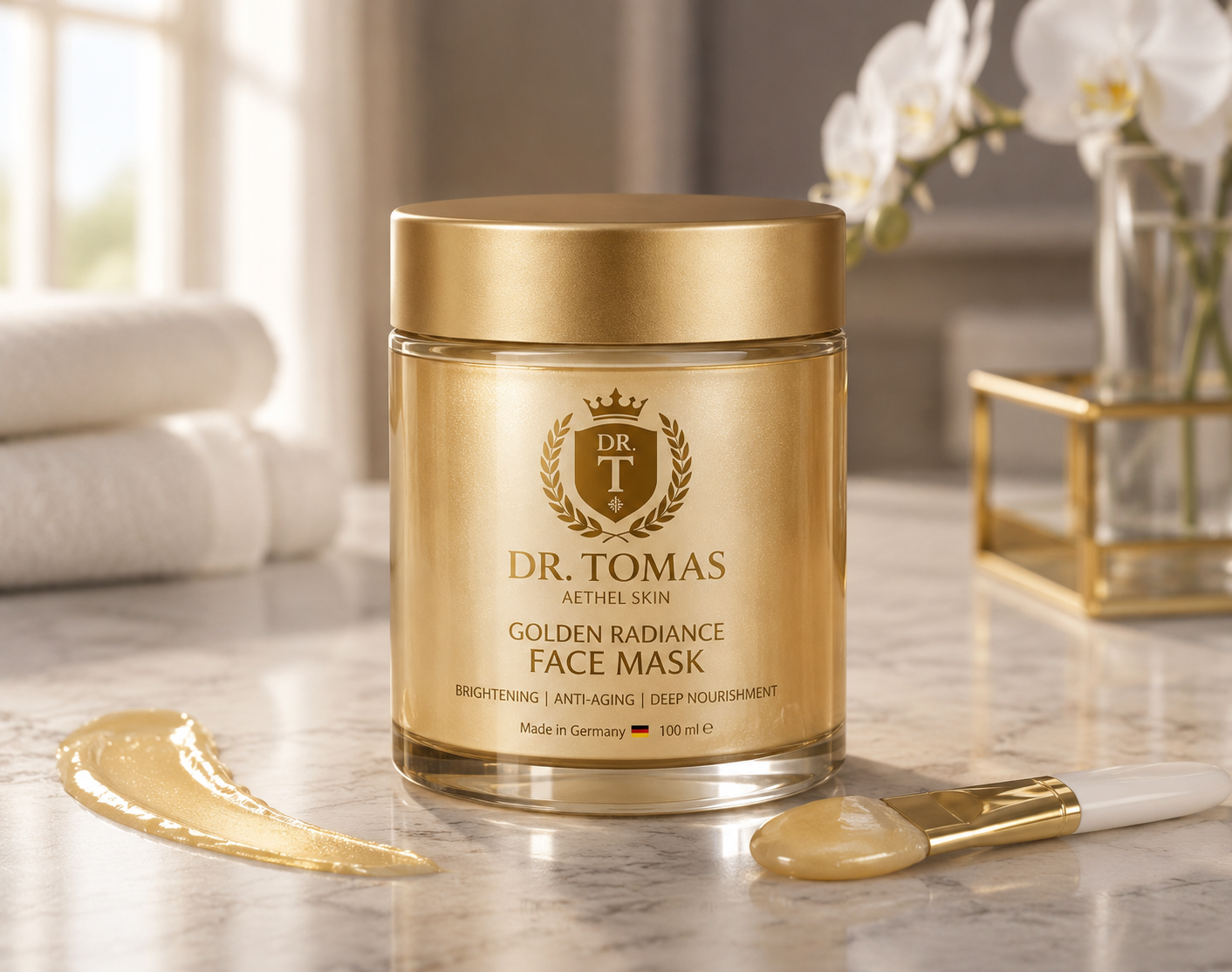 Dr. Toma's Golden Face Mask